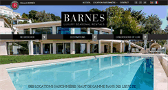 Desktop Screenshot of barnes-luxuryrentals.com